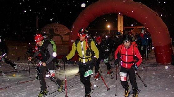 Notte “bianca” con lo sci alpinismo e la corsa sulla neve