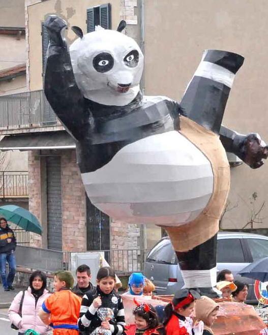 Re Carnevale esordisce sulle strade di Agliana