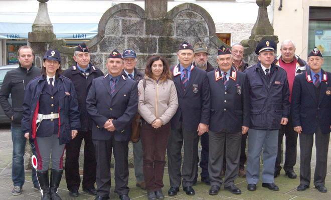 I 106 carabinieri in congedo inaugurano la sede 
