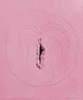 Ritrovata la tela di Lucio Fontana trafugata dal Pecci 