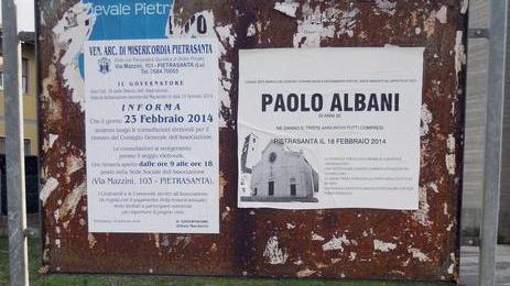 Scherzo all'amico: manifesto funebre ma lui è vivo e vegeto