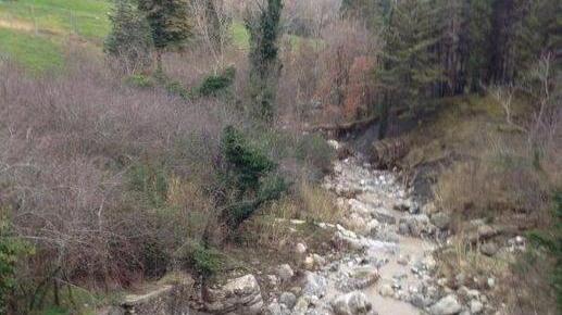 Piano “blocca frana” Nuova strada pronta e torrente deviato