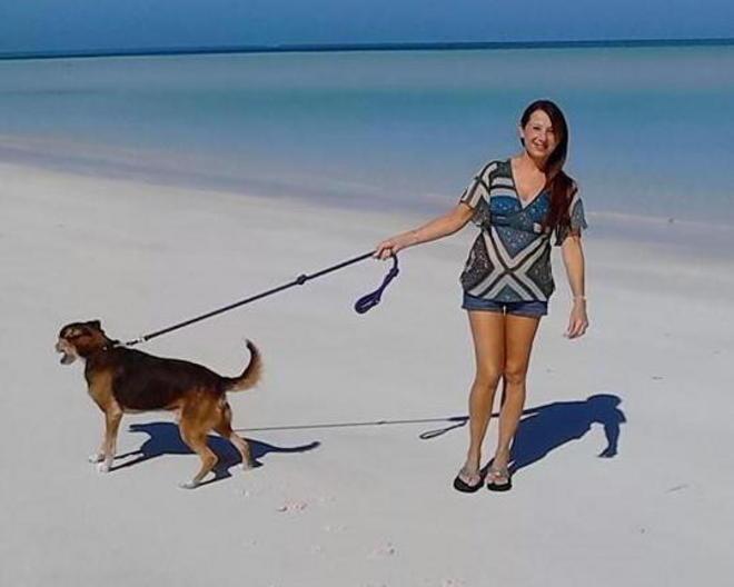 Dal canile di Fucecchio alle Bahamas, la fiaba del meticcio Teo 