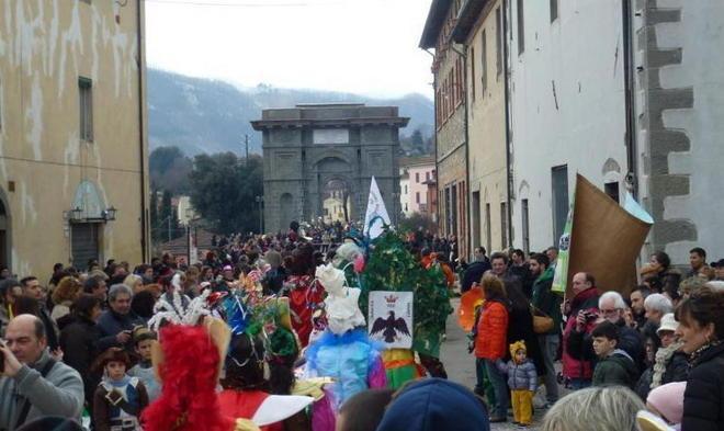 Coriandoli e festa a Bagni di Lucca