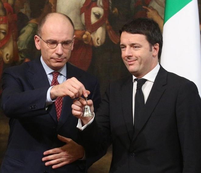 Letta saluta Giangrande nel giorno del passaggio di consegne 