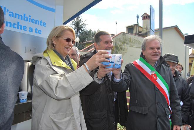 Inaugurato un fontanello a Bagnolo 