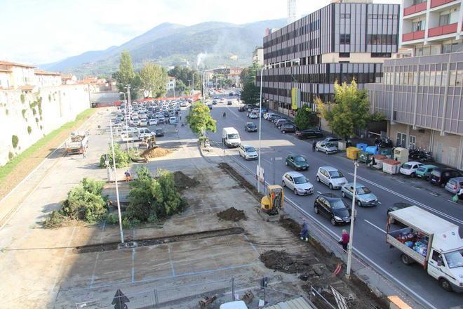 Completati i lavori al parcheggio di via Arcivescovo Martini 