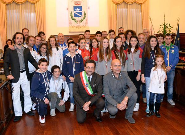 Premiati gli atleti cascinesi più in vista del 2013 
