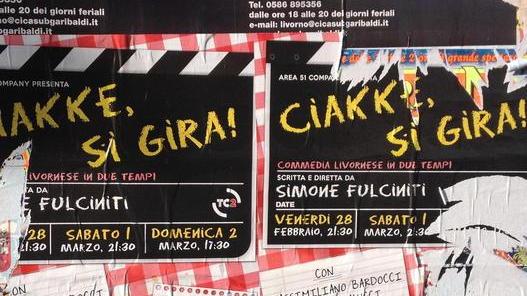 Strappati numerosi manifesti dello spettacolo “Ciakke si gira”