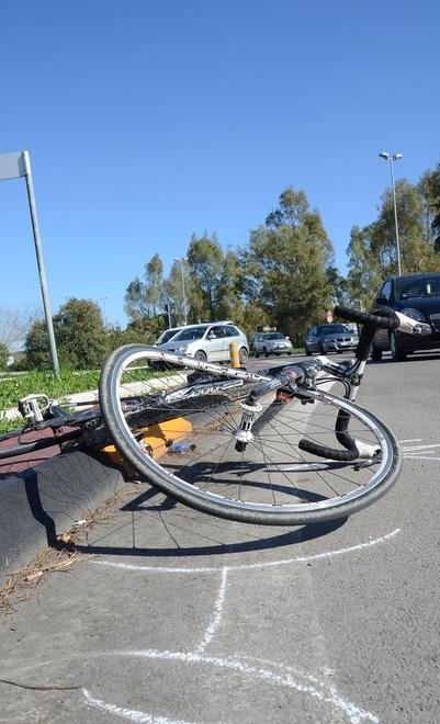 Viale della Repubblica travolta un’altra bici