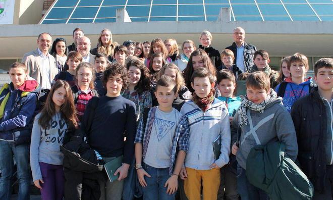 Studenti tedeschi visitano il Comune