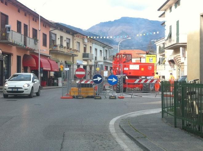 Aperto il cantiere in via Paolinelli a Marlia 