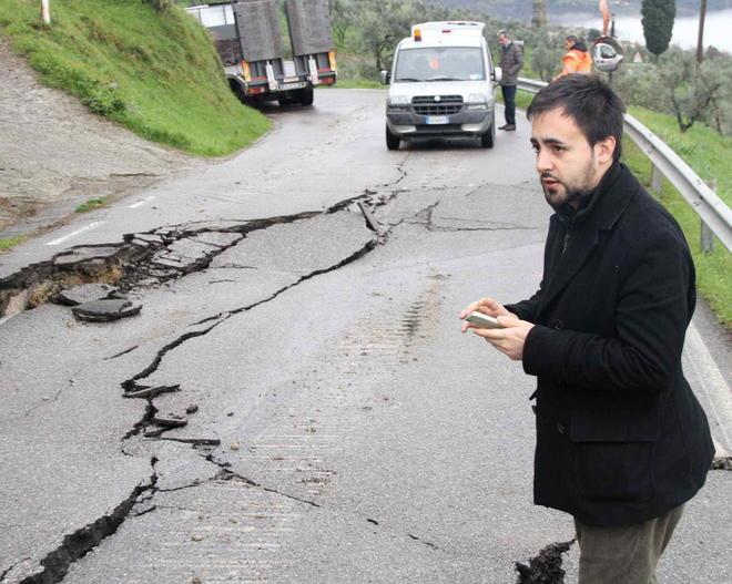 Lavori già finiti: riapre la strada che da Carmignano porta al Pinone 