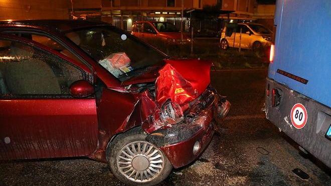 Doppio tamponamento al Pozzale
