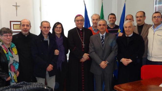 Il vescovo di Prato in visita alla circoscrizione Ovest