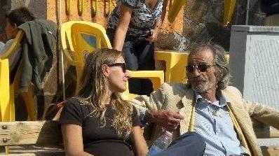 Musica e brindisi per l’addio a Iginio