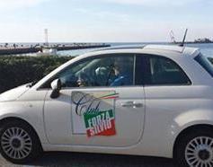 La 500 di “Missione Azzurra” fa tappa a Prato 