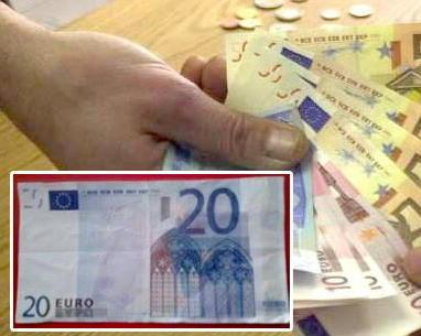 Girano banconote false da 20 euro, c’è un denunciato 