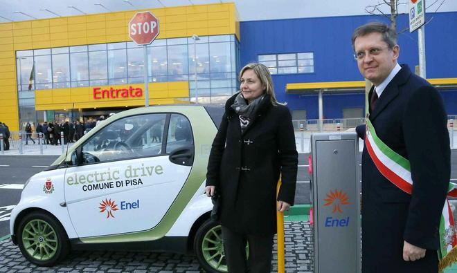 Stazione di ricarica per veicoli elettrici