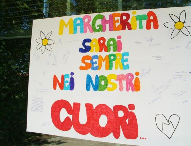 Porcari piange Margherita: «Sarai sempre nei nostri cuori» 