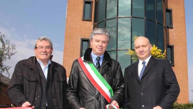 Taglio del nastro per la nuova sede di Publiacqua di Prato