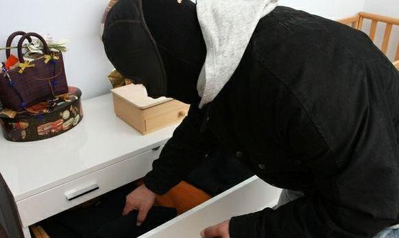 Vede il ladro fuggire dalla villetta 