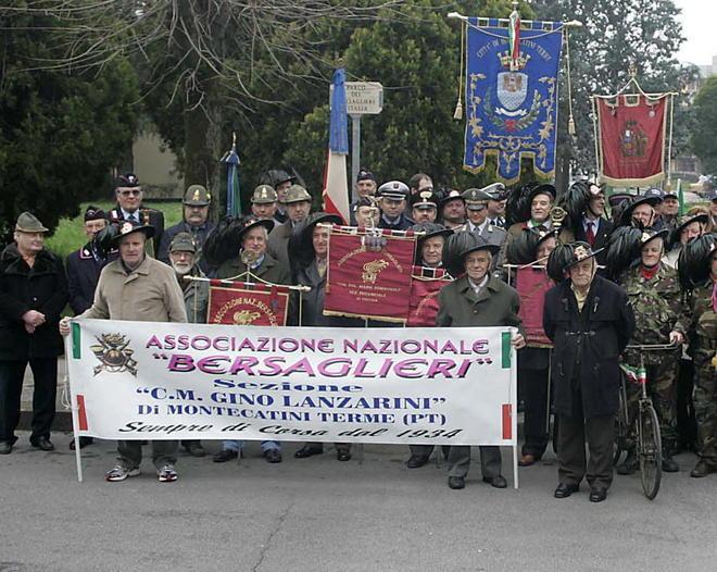 Raduno di Bersaglieri a Montecatini 