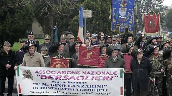 Raduno di Bersaglieri a Montecatini