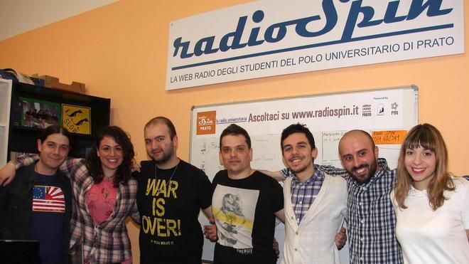 Ascolta Radiospin sul sito del Tirreno