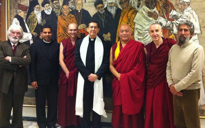 Monaci buddisti in Vaticano 