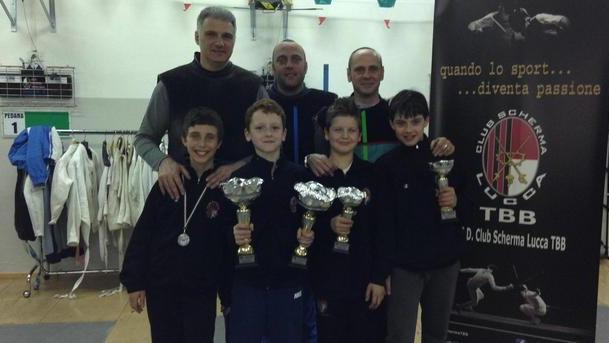 Guidotti è il campione regionale nelle specialità di spada e fioretto