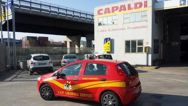 Fallisce il megafurto di gomme da Capaldi