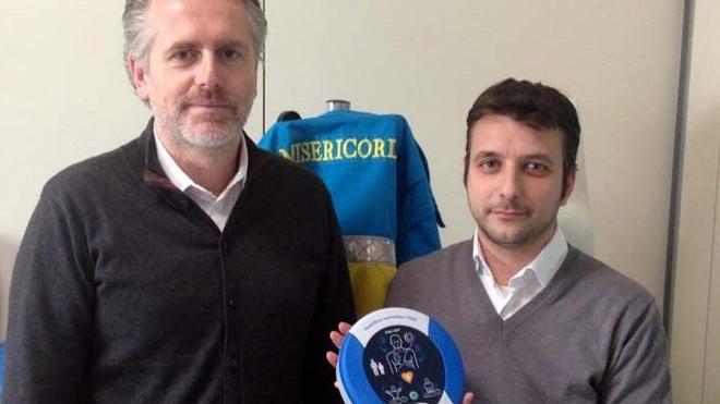 La Misericordia ha acquistato il suo primo defibrillatore semiautomatico