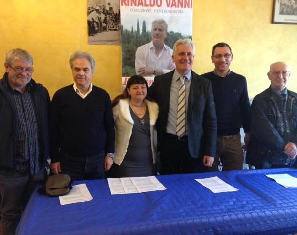 Rinaldo Vanni si ricandida alla guida di Monsummano 