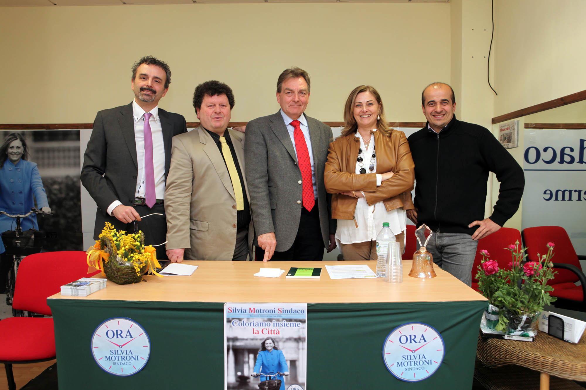 Una lista con Galligani (Pdl) e Cardelli (Udc) a sostegno della candidatura di Silvia Motroni 