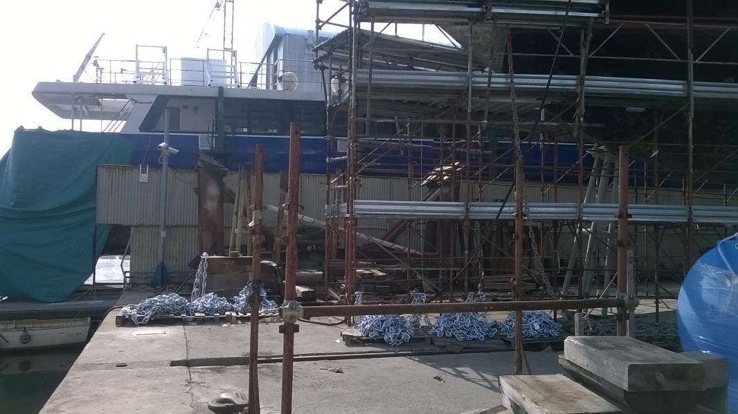 Tentano il furto al cantiere Perini 