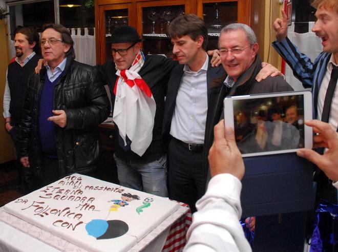 Gli interisti del Golfo a Milano per festeggiare il loro club