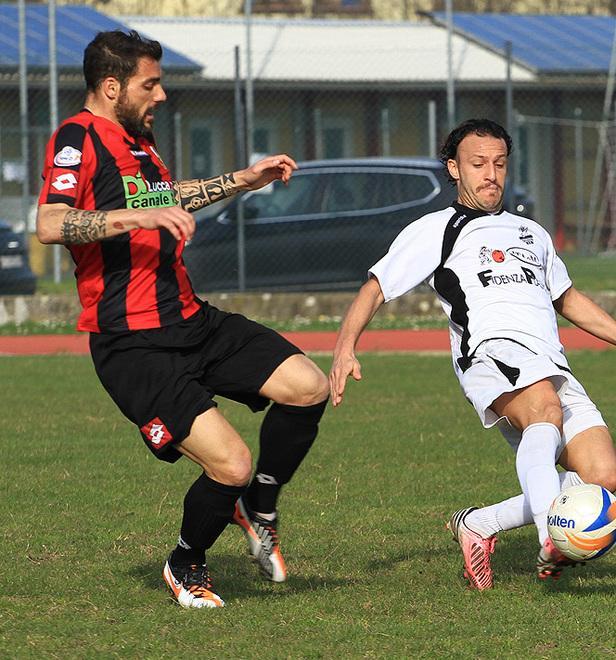 Lucchese deludente fermata a Fidenza 