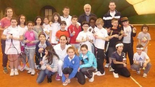 Una giornata di gioco e divertimento per settanta piccoli tennisti