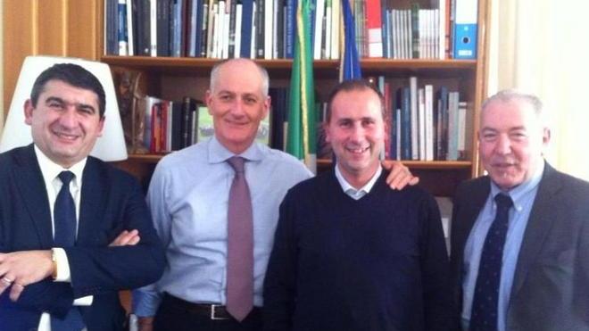 Tutta Stazzema al campo sportivo per Gabrielli