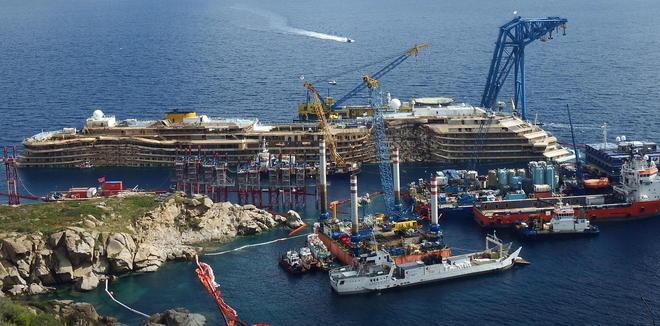 Concordia, ora Genova spinge con forza  