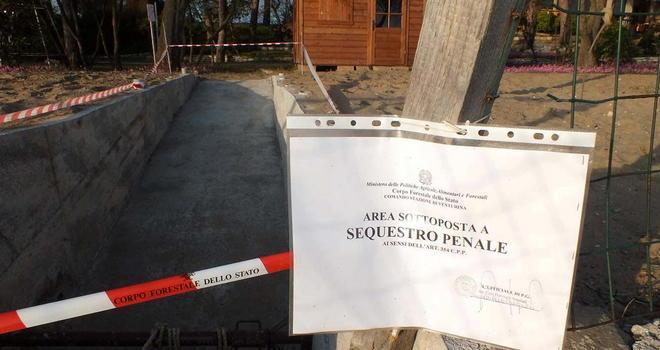 Cemento sotto sequestro a Torre Mozza 
