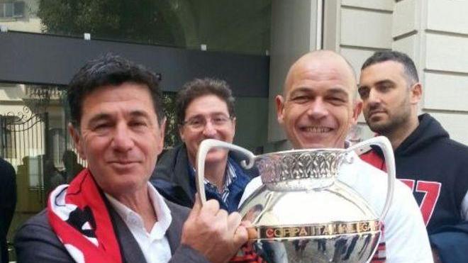 Lucca United riporta a casa la copia della Coppa Italia vinta nel 1990