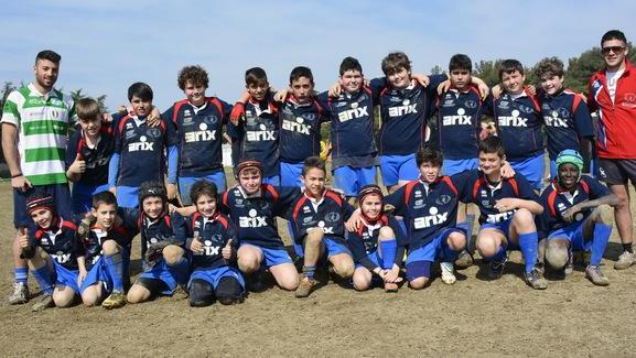 Tre vittorie e una sconfitta per gli under 12 del rugby