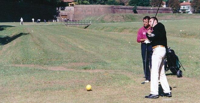 Una sfida sugli spalti per i grandi del golf 