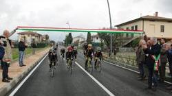 Taglio del nastro per la rinnovata via del Casalino