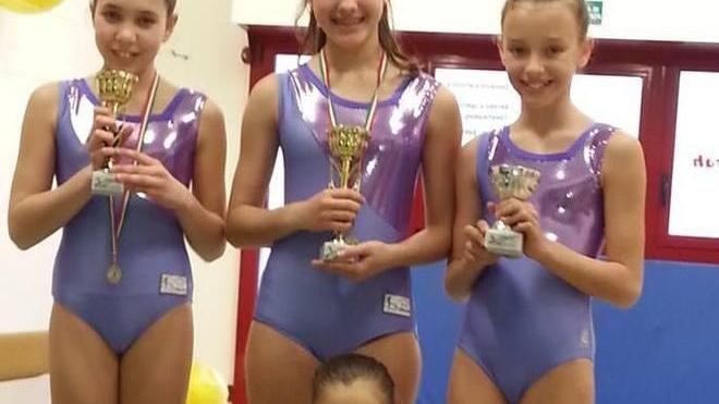 Medaglie per Deborah Fitness alla gara Centri della Uisp