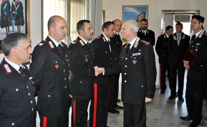Il generale Del Sette a Castelnuovo