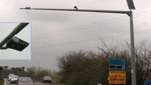 Occhi elettronici sulla 206 per rilevare i flussi di auto