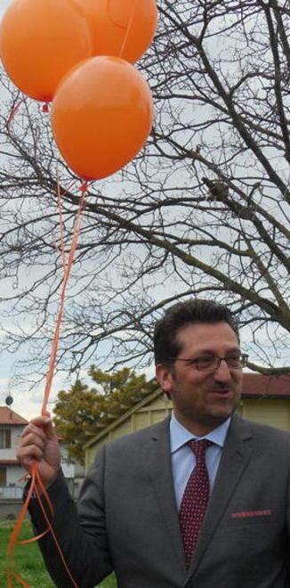 Palloncini contro il razzismo